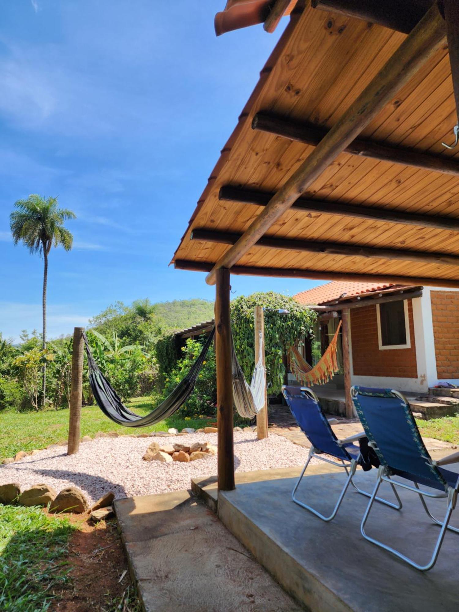 Refugio No Meio Da Natureza - Chale Pe De Serra Alto Paraíso de Goiás Buitenkant foto