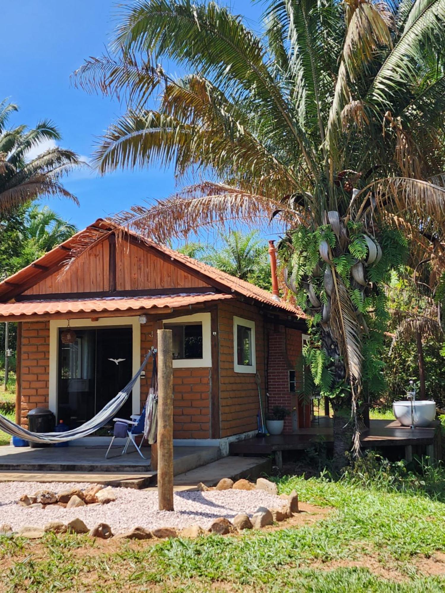 Refugio No Meio Da Natureza - Chale Pe De Serra Alto Paraíso de Goiás Buitenkant foto