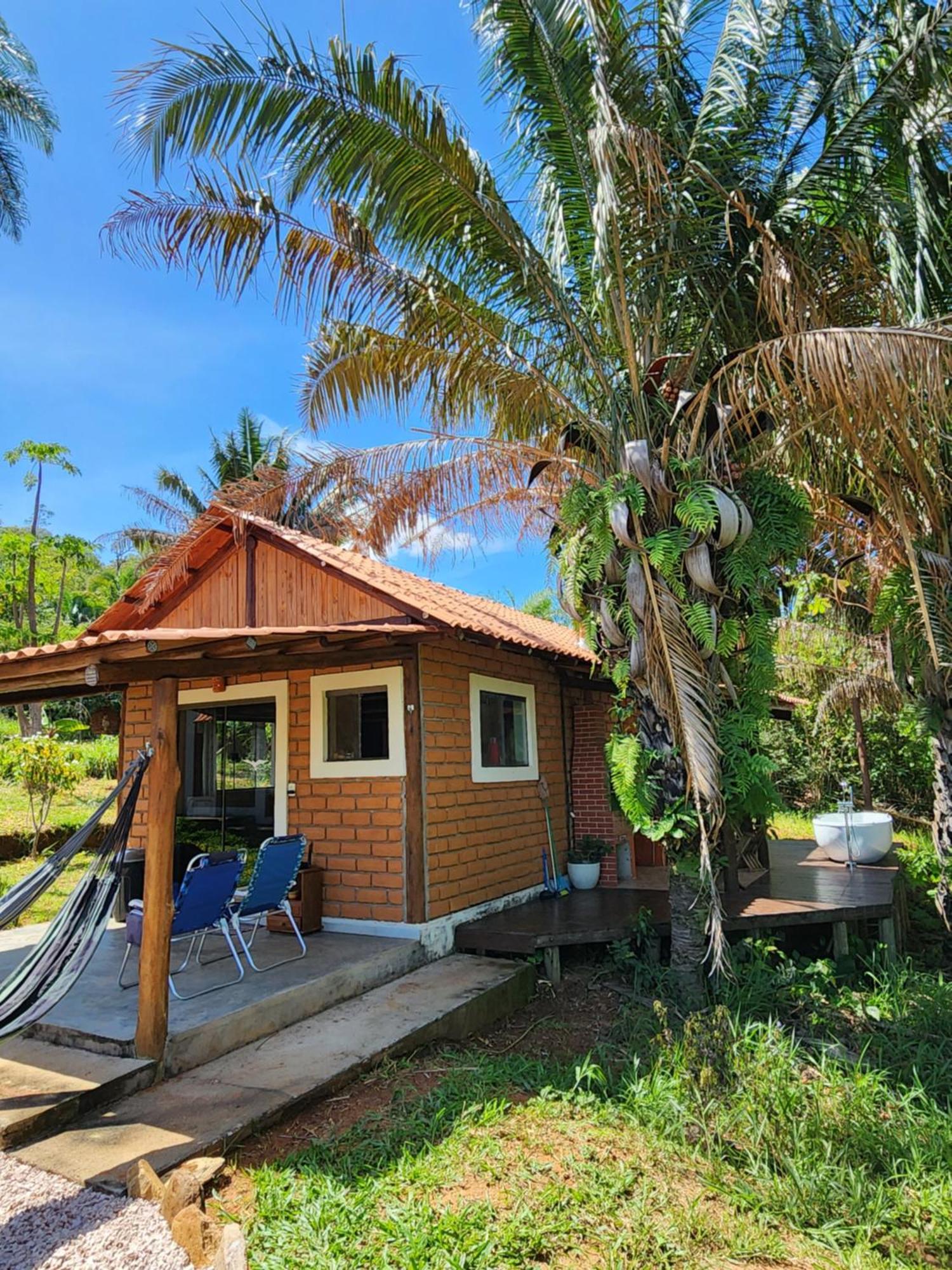 Refugio No Meio Da Natureza - Chale Pe De Serra Alto Paraíso de Goiás Buitenkant foto